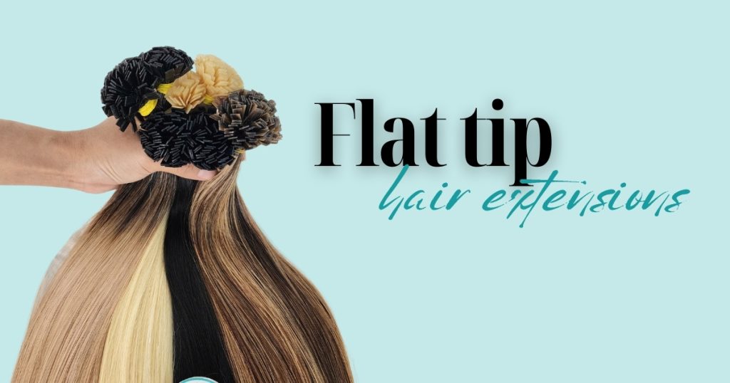 flat in hair extensions