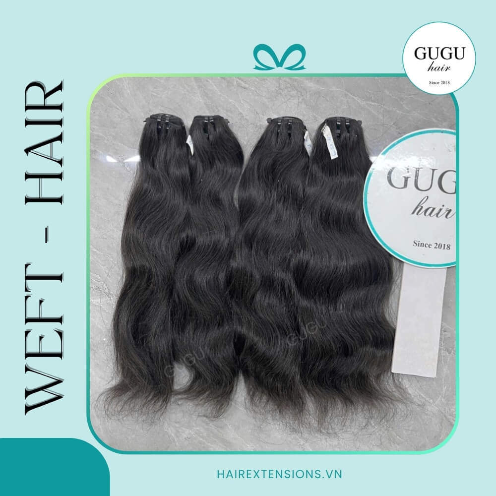 24 inches weft Hair Extensions