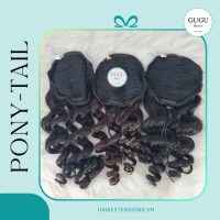 Loose Deep Wave Ponytail Extensions – 100% Human Hair Vietnamese Hair by GUGU HAIR