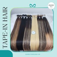 Straight Tape-in Hair Extensions – 100% Vietnamese Human Hair 2 28 Inch Tape-In Extensions From Vietnam 100% Raw Vietnamese Human Hair