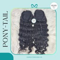Synthetic Deep Wave Ponytail 20 Inch