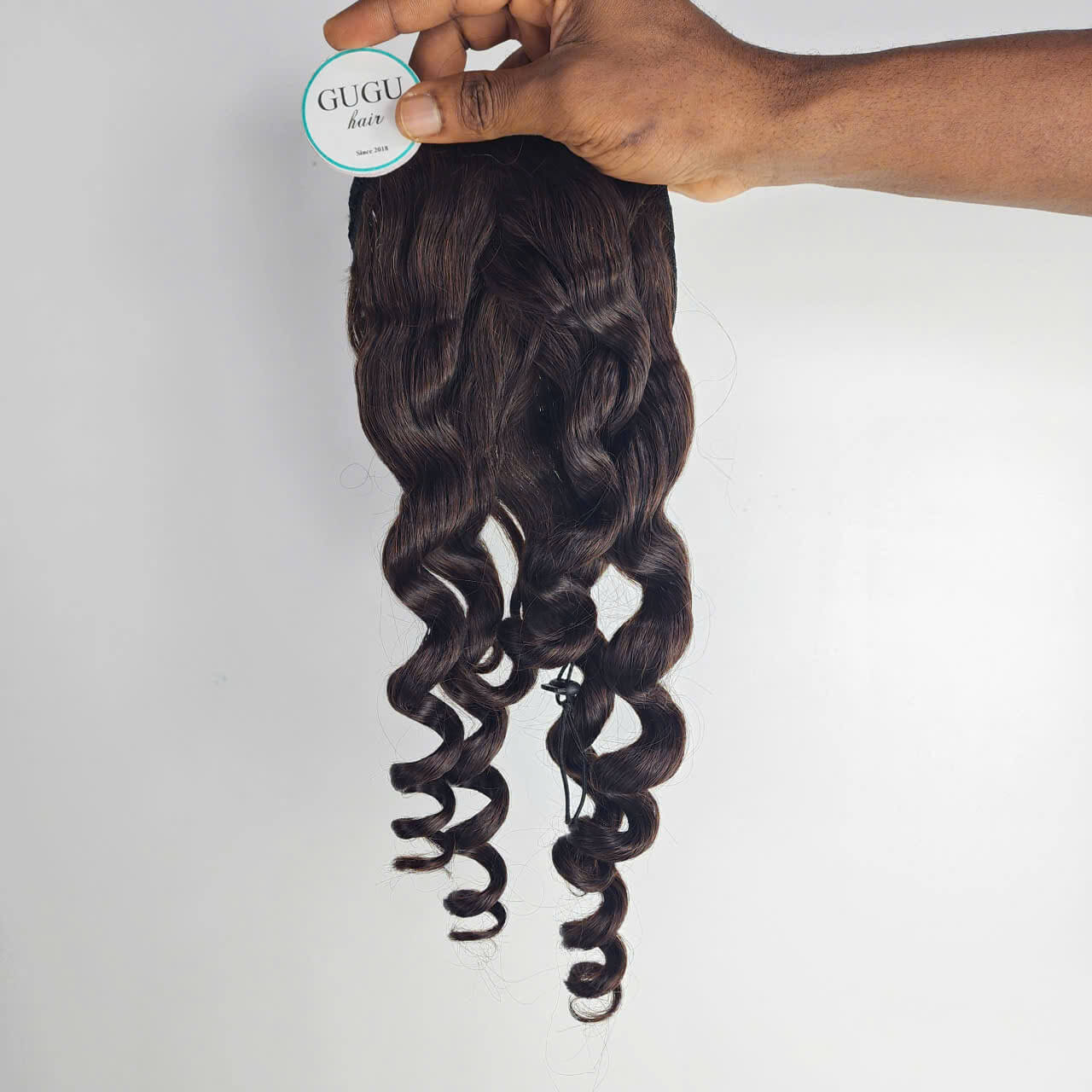 Loose Deep Wave Ponytail Extensions – 100% Human Hair Vietnamese Hair by GUGU HAIR