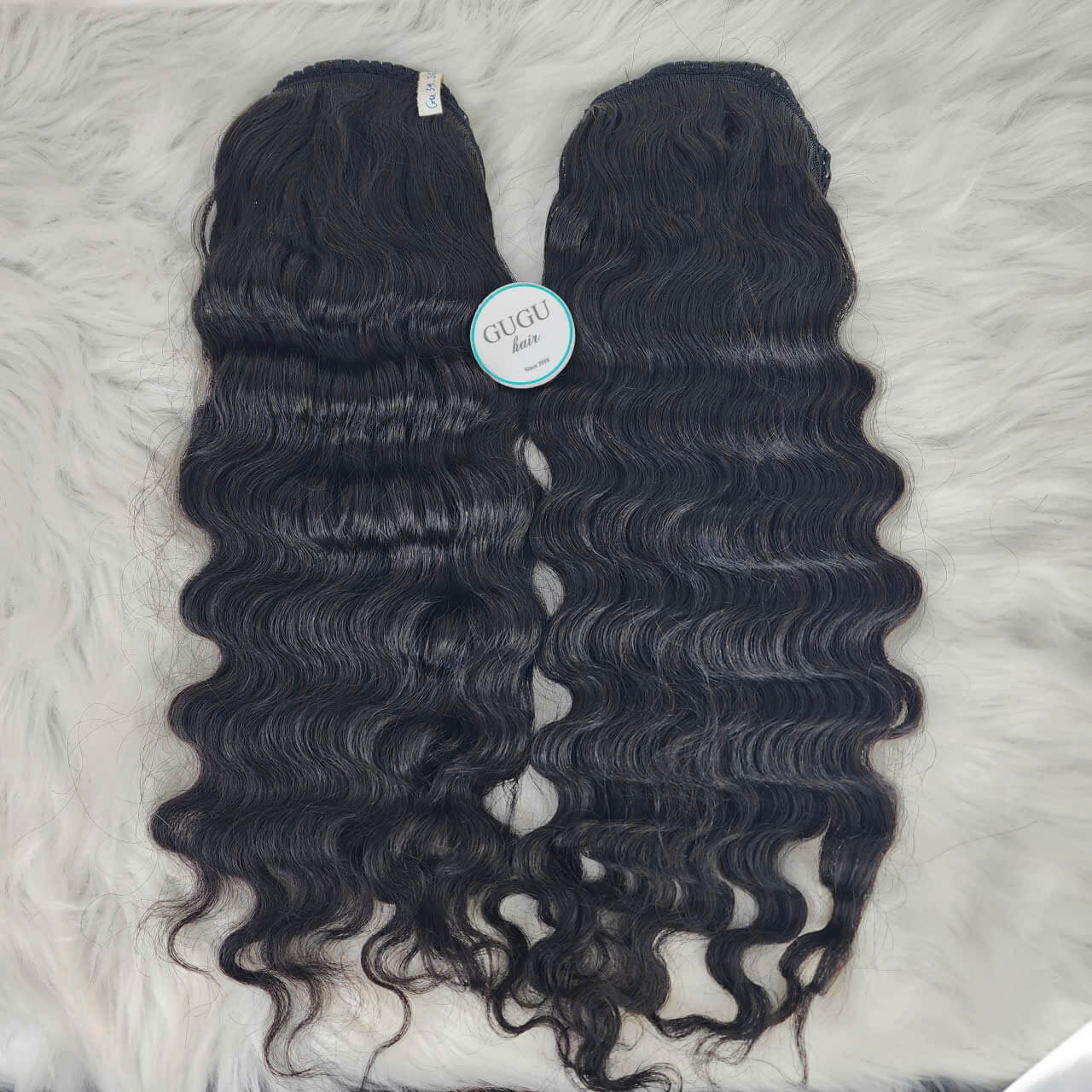 Vietnamese Human Hair Deep Wave Ponytail Extensions