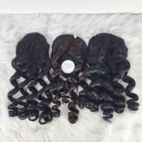 Human Hair Loose Deep Wave Ponytail – Easy Wrap Around Extension by GUGU HAIR