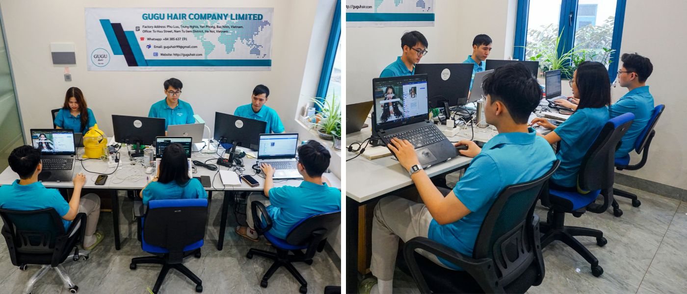 Blonde I-Tip Hair Extensions – Add Volume, Length & Shine Effortlessly 15 Gugu Hair Office - top 1 raw vietnamese hair