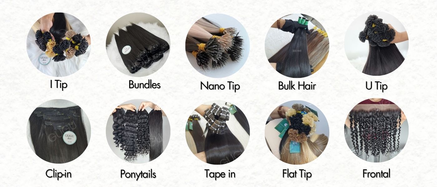 Blonde I-Tip Hair Extensions – Add Volume, Length & Shine Effortlessly 16 top 1 best human hair extensions vietnam - 100% human hair