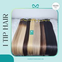GuGu Hair I-Tip Extensions – premium human hair solutions, no glue, no heat.