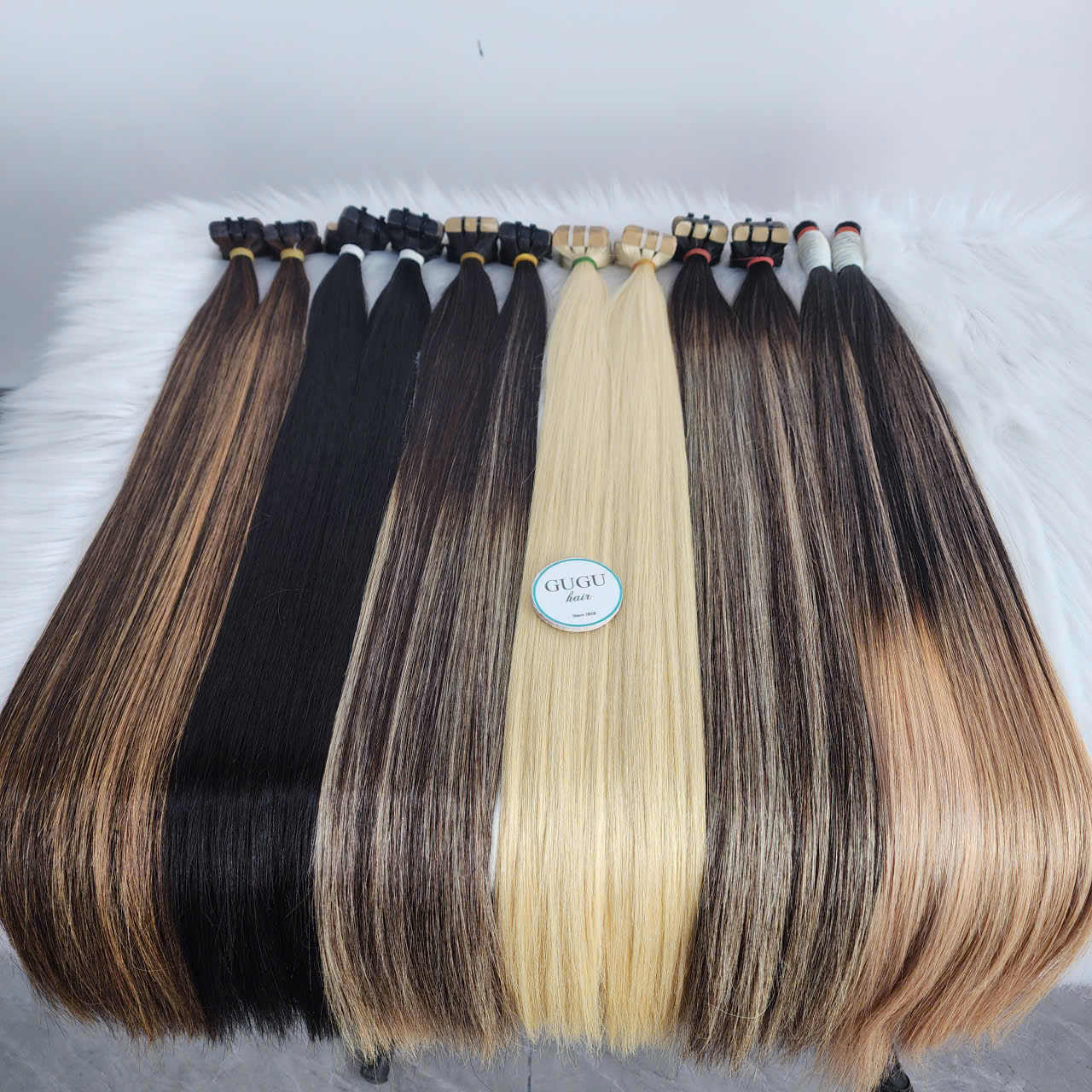 Tape-in Hair Extensions – 100% Human Hair