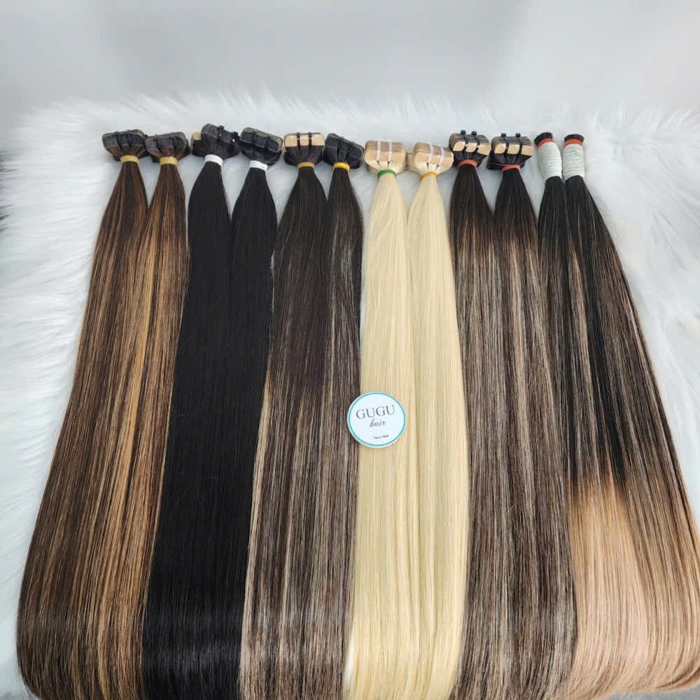Straight Tape-in Hair Extensions
