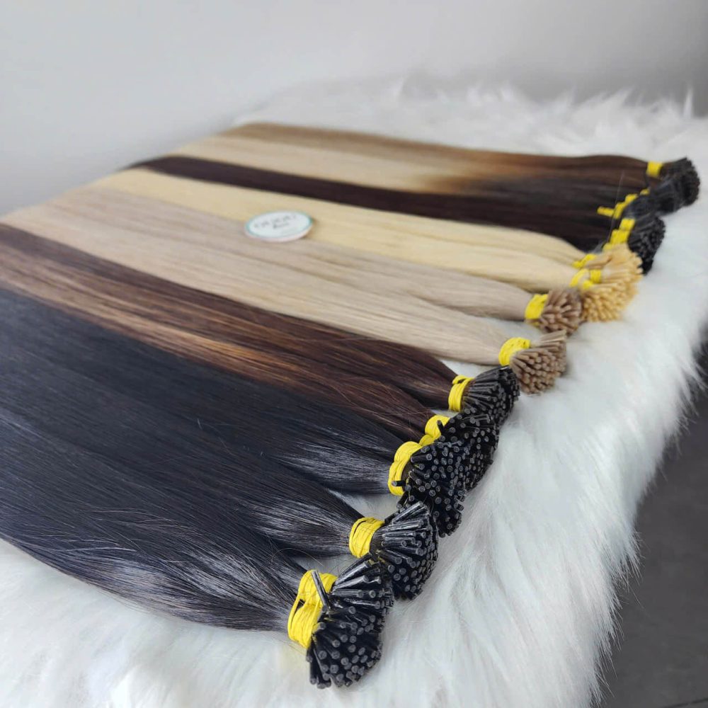 Vietnamese I-Tip Hair Extensions | 100% Human Hair, No Damage – GuGu Hair