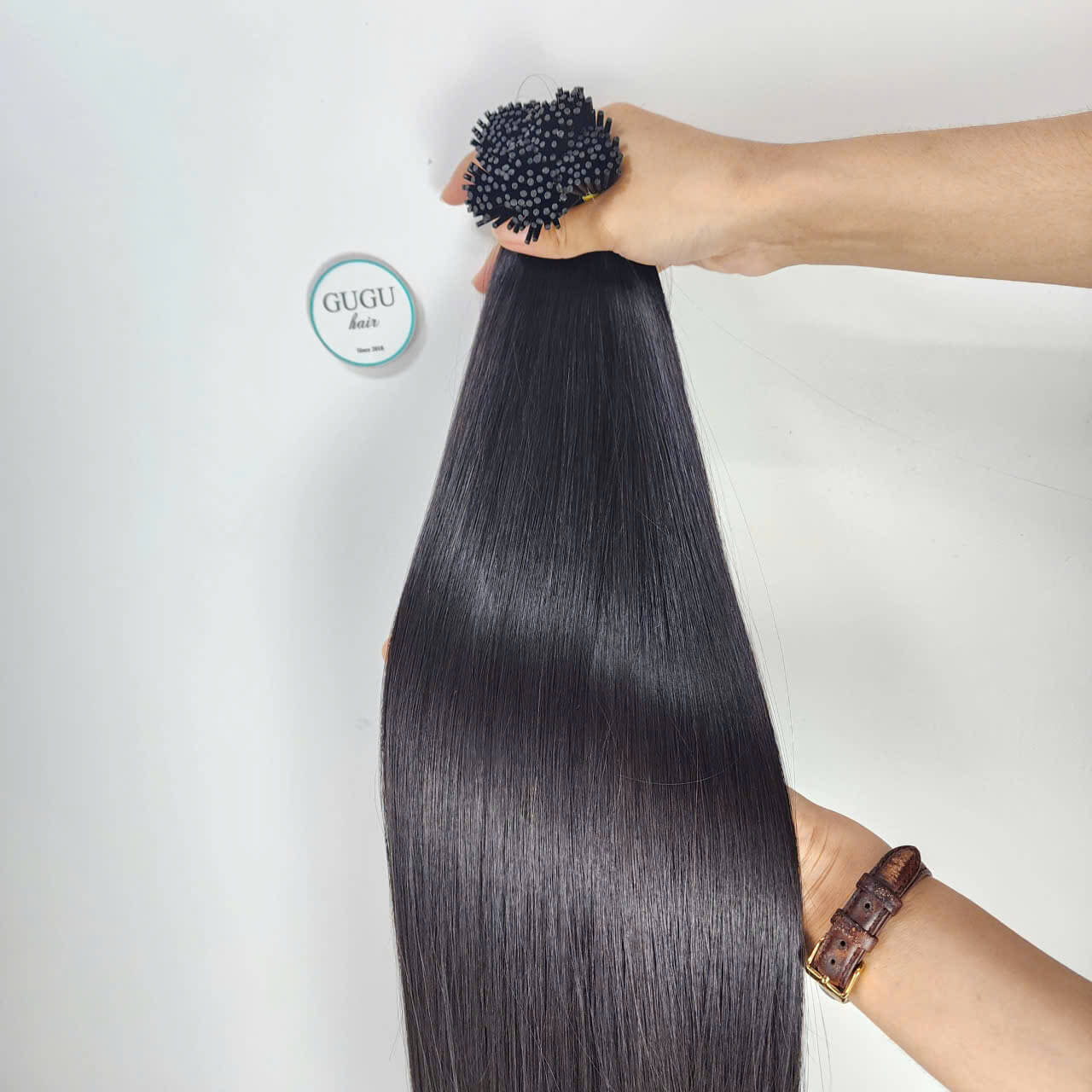 Wholesale I-Tip Extensions – 100% Raw Vietnamese Hair | GuGu Hair Factory
