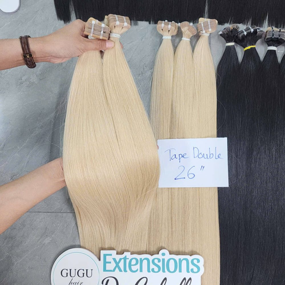 26-inch-blonde-best-tape-in-hair-extensions-vietnamese-human-hair-guguhair.