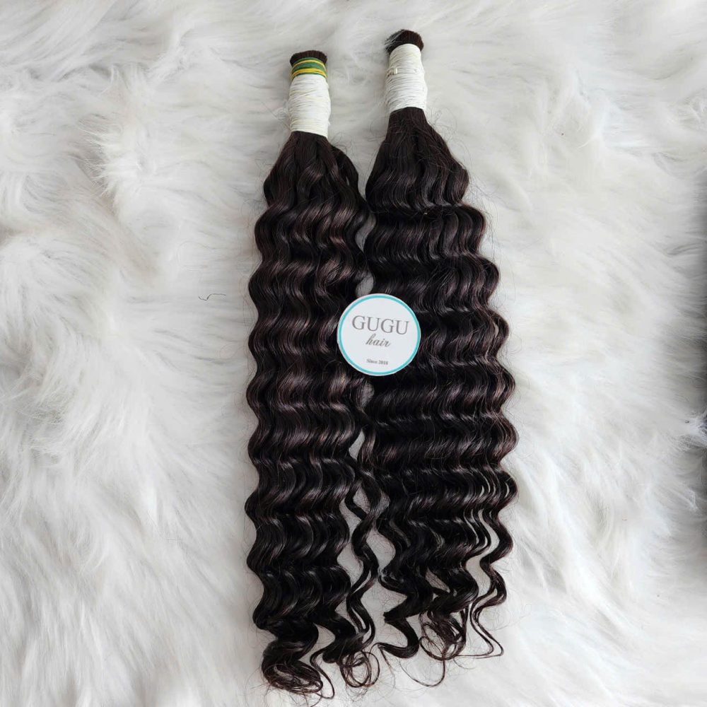 26 Inch Deep Wave Hair Bulk – Vietnamese Human Hair