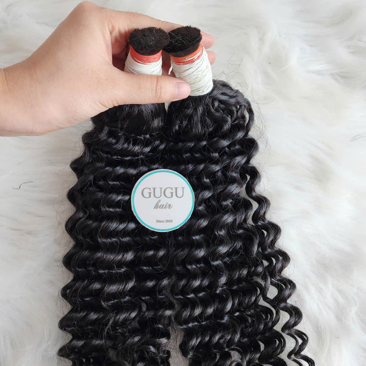 26 Inch Deep Wave Hair Bulk – Vietnamese Human Hair