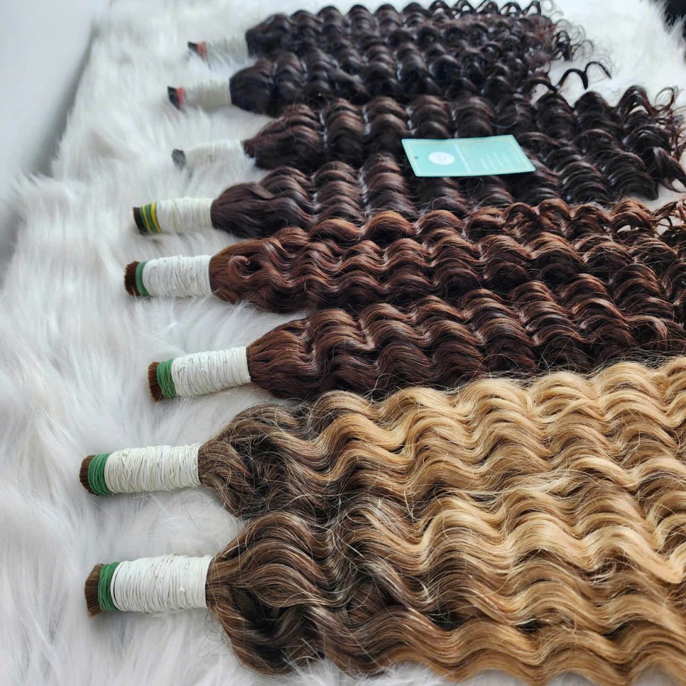 26 Inch Deep Wave Hair Bulk – Vietnamese Human Hair