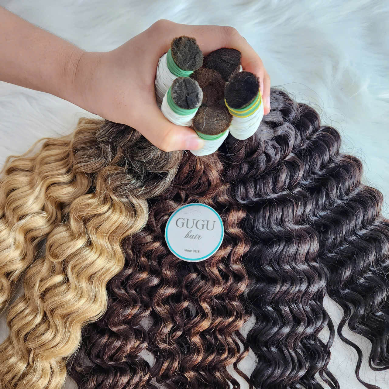 26 Inch Deep Wave Hair Bulk – Vietnamese Human Hair