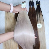 Bulk Grey Hair Double Drawn – High Quality Vietnamese Hair 2