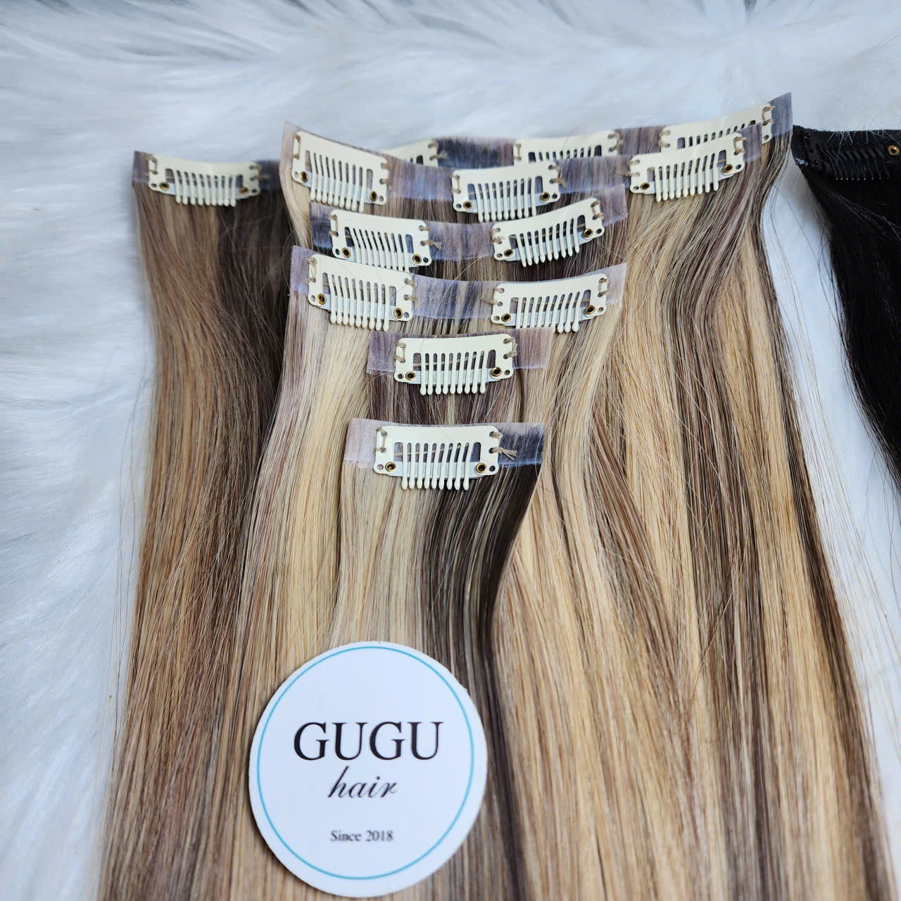 Clip-in-hair-extensions Blonde Bone Staight 10 Buy Clip In Hair Extensions Wholesale Price Direct Human Hair Factory 6