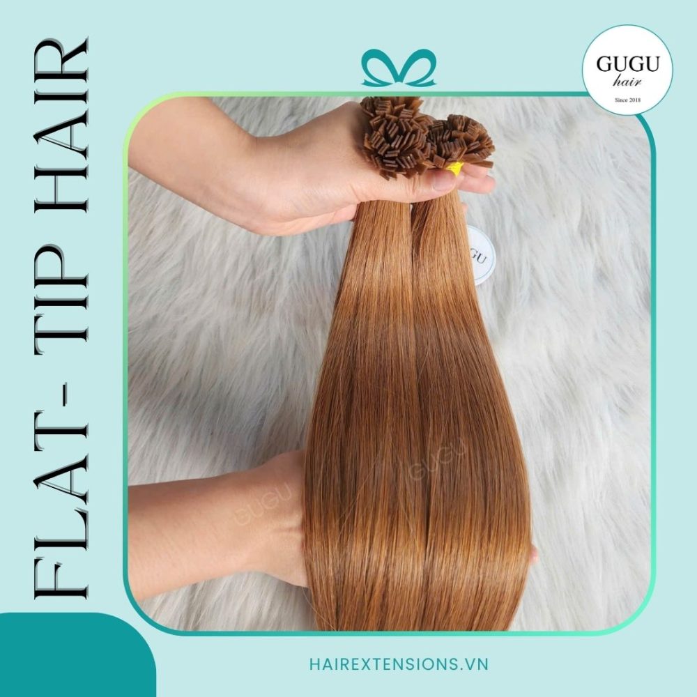 GUGU HAIR – BEST HUMAN HAIR EXTENSIONS 121 Flat tip extensions