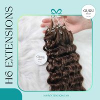 Curly H6 Feather Hair Extensions