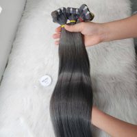 Natural Straight Tape In Hair Extensions 1