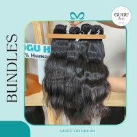 Natural Wavy Hair Bundles Natural Color
