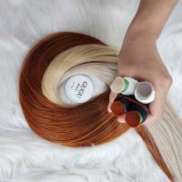 bone straight bulk hair extensions 1