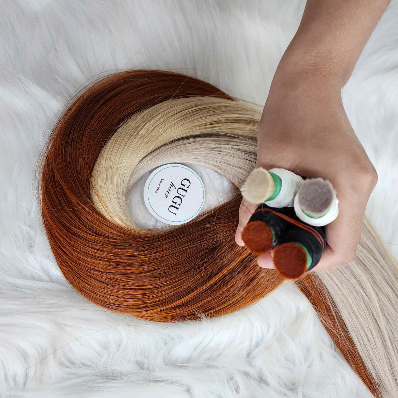 bone straight bulk hair extensions 1