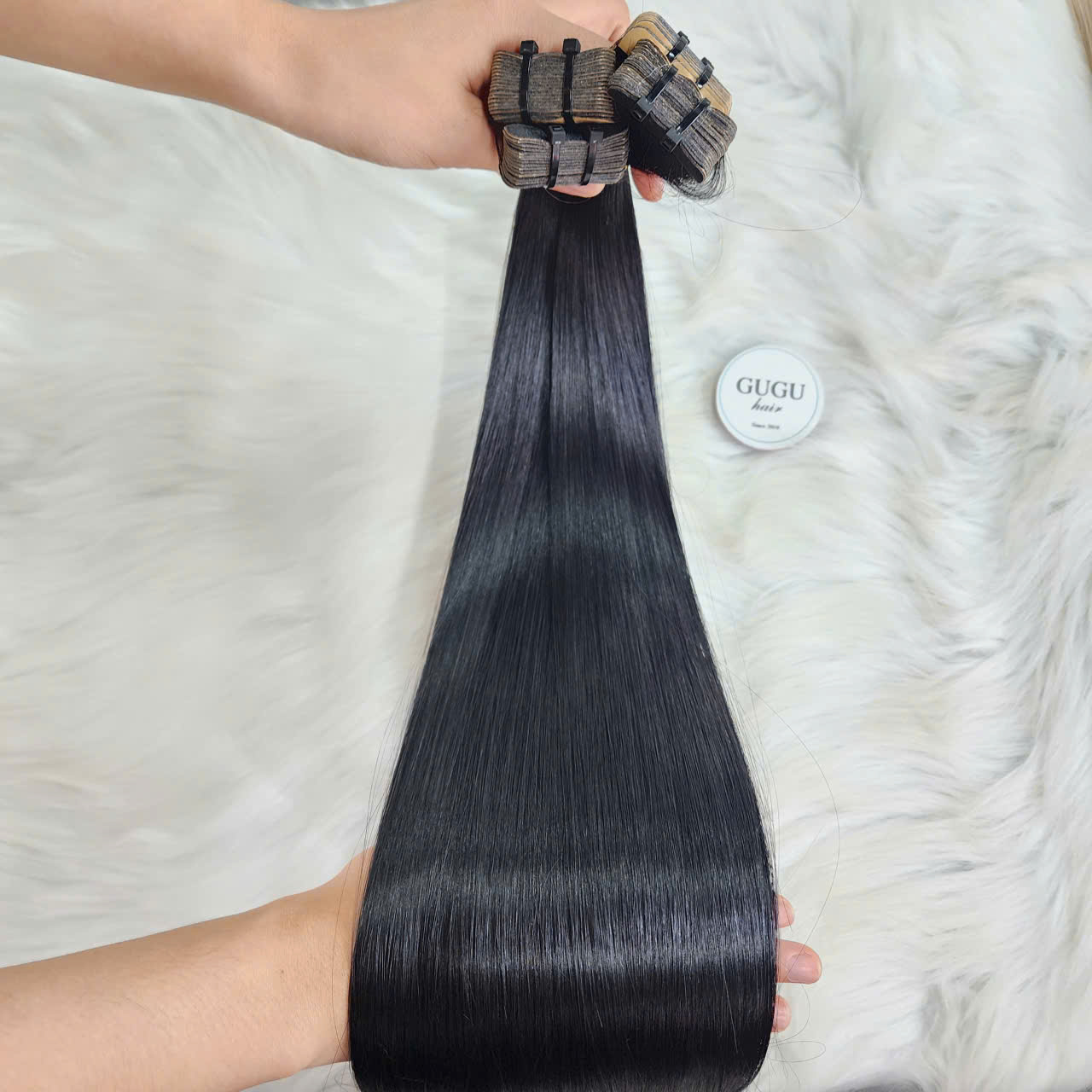bone straight hair extensions 3