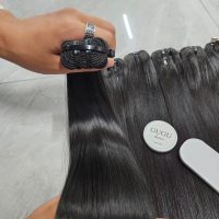 bone straight human hair bundles 11