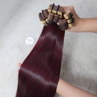 bone straight tape in hair extensions 3