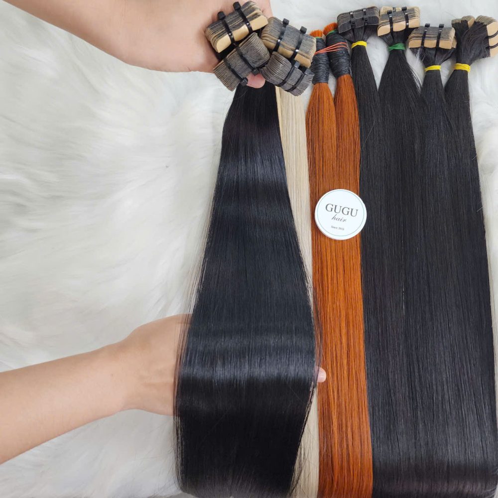 tape in hair extensions gugu hair 1