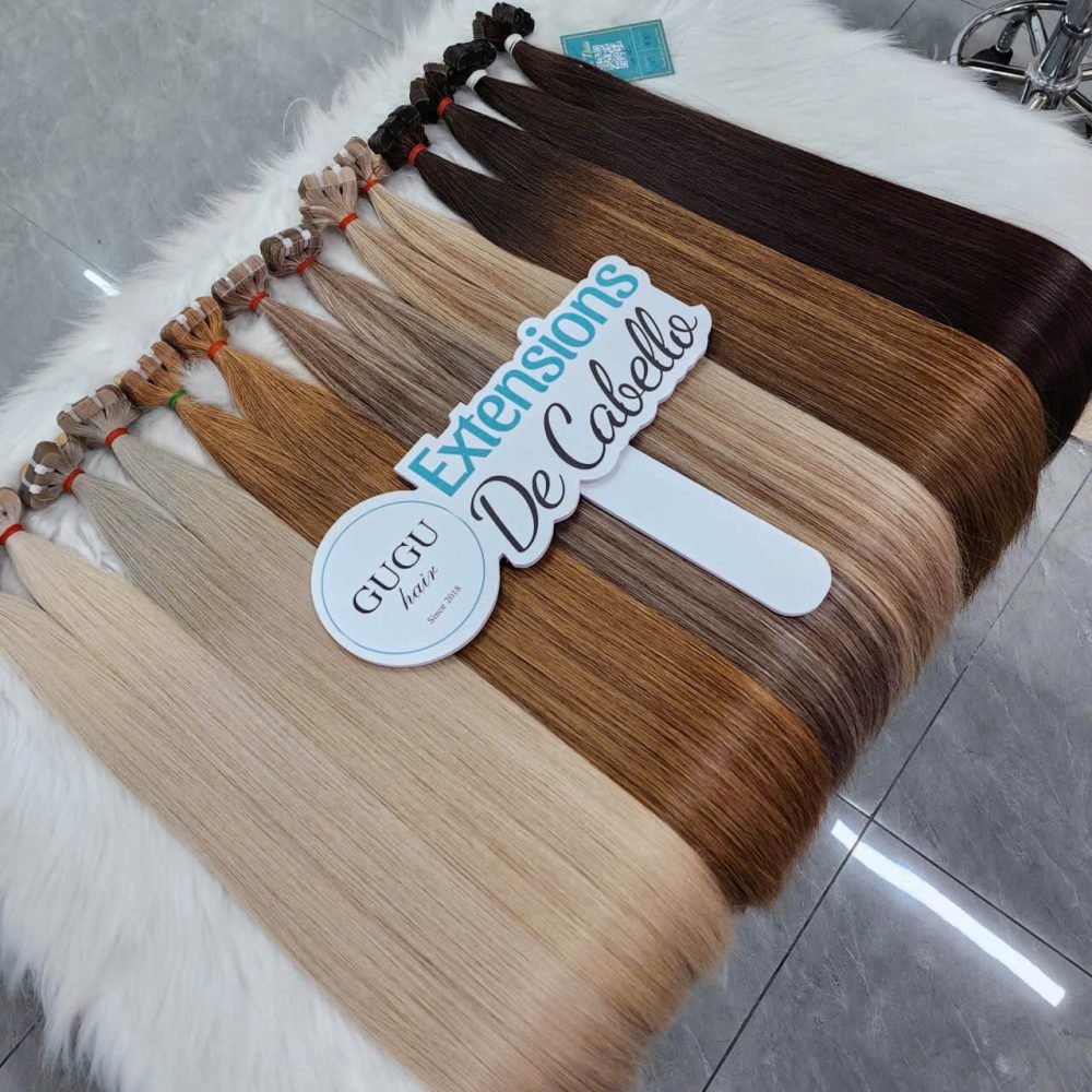 best raw tape in hair extensions GUGU HAIR Vietnamese human hair