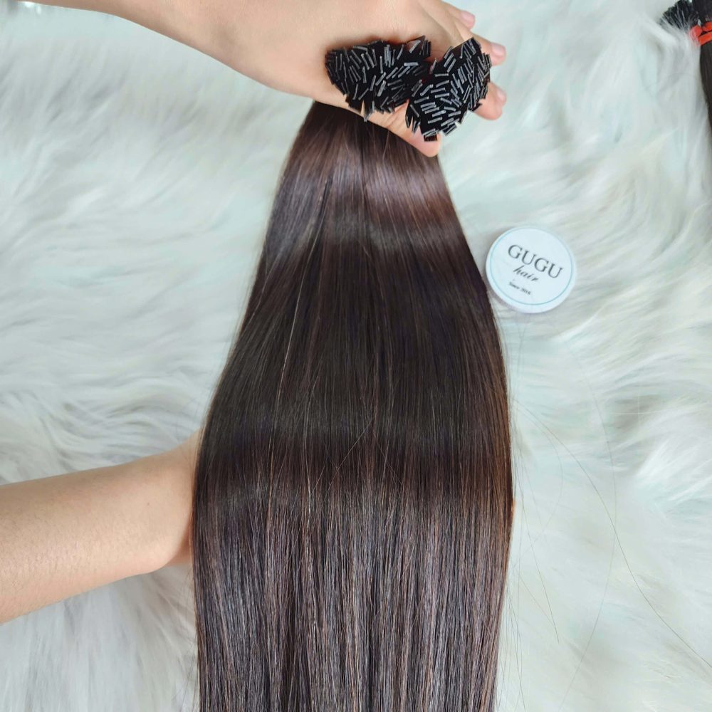 GUGU HAIR – BEST HUMAN HAIR EXTENSIONS 120 Pre Bonded Flat Tip Hair Extensions