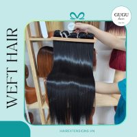 100% Raw Vietnamese Bone Straight Hair Weft Extensions 2 Raw Vietnamese BoneStraight Hair Weft Extensions