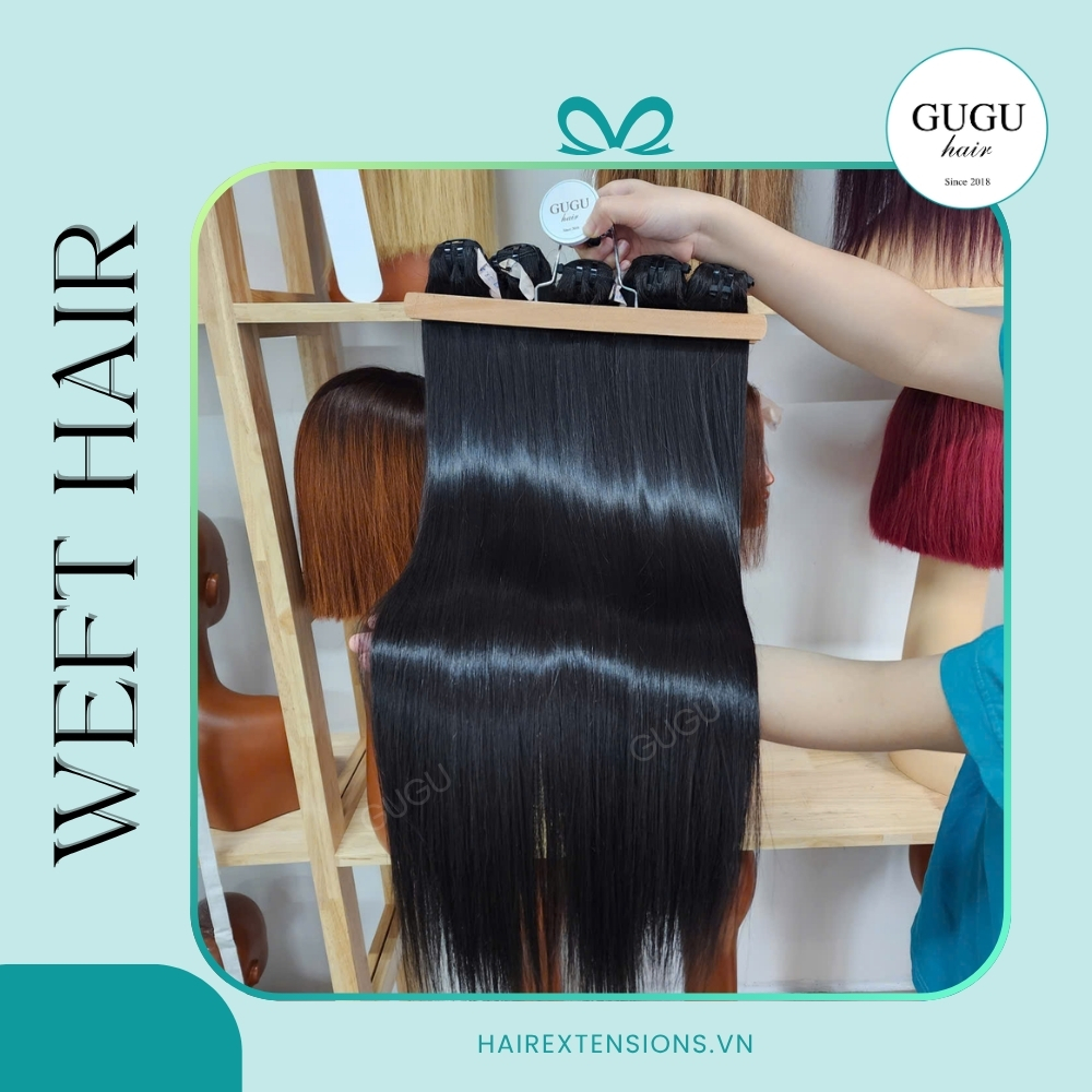 Raw Vietnamese BoneStraight Hair Weft Extensions
