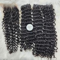 Vietnamese water curly hair extensions