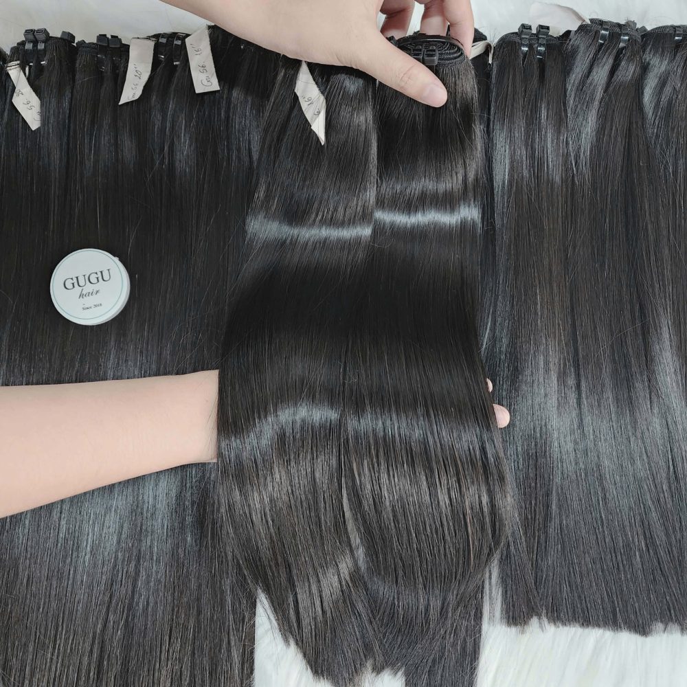 Genius Weft Hair Extensions Human Hair