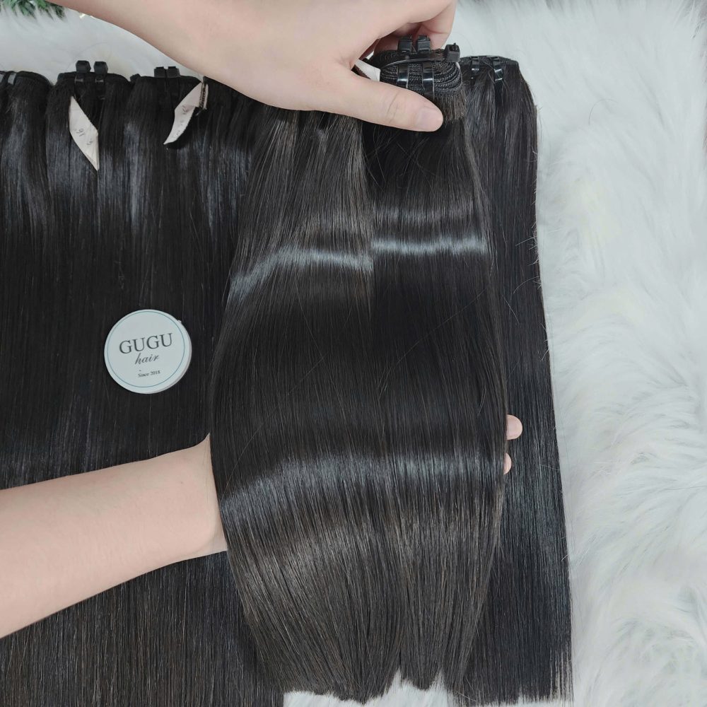 Genius Weft Hair Extensions Human Hair