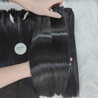Top 1 Vietnamese Raw Weft Hair Extension - Good Price For Starting Business! | Double Weft 4 Genius Weft Hair Extensions Human Hair
