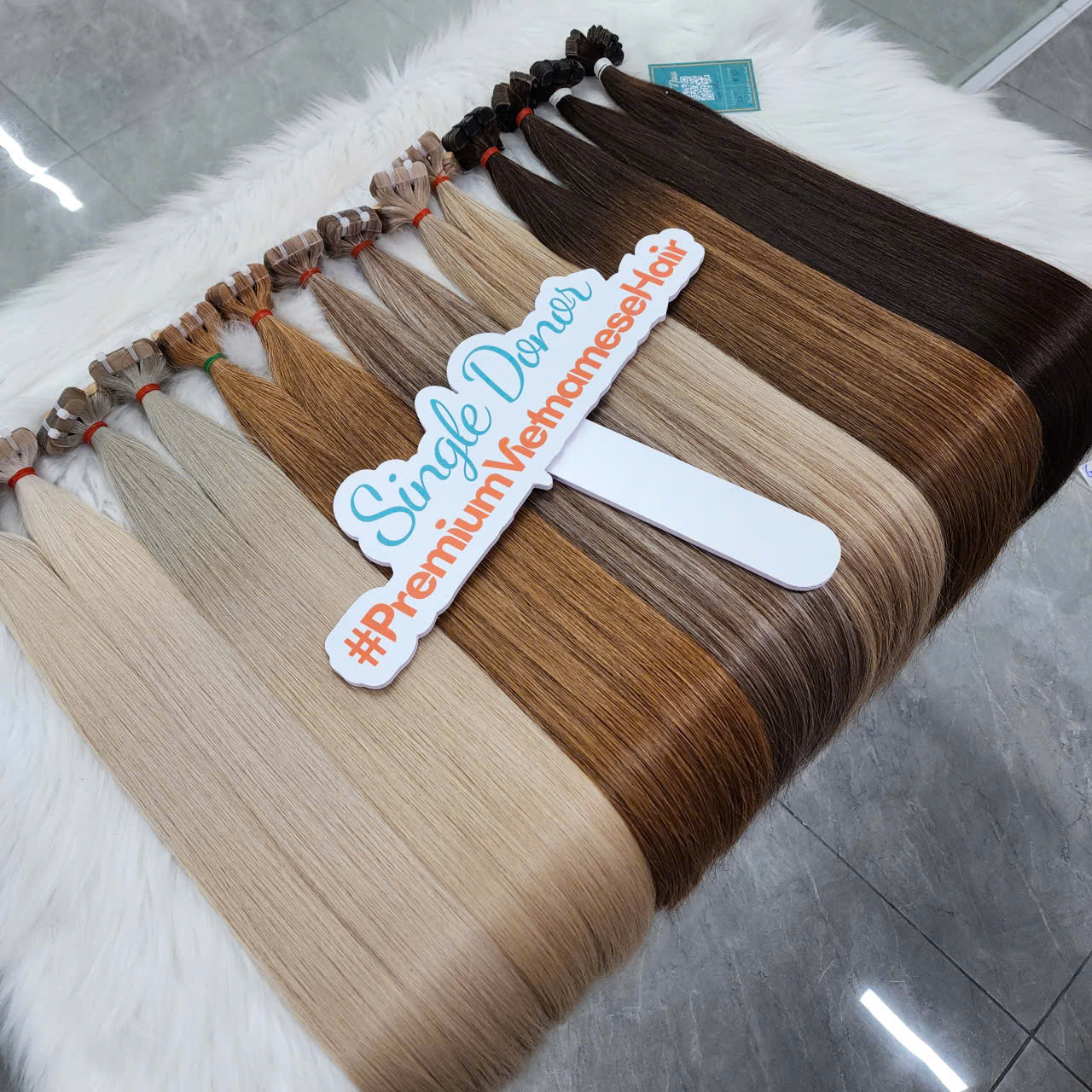 100% raw Vietnamese tape in hair extensions with factory direct price