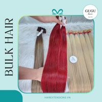Bulk Hair Bone Straight Red Wine Color Vietnamese Hair 2 Bulk Hair Bone Straight Red Wine Color Vietnamese Hair