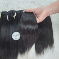Bone Straight Weft Hair Extension Raw Vietnamese Hair