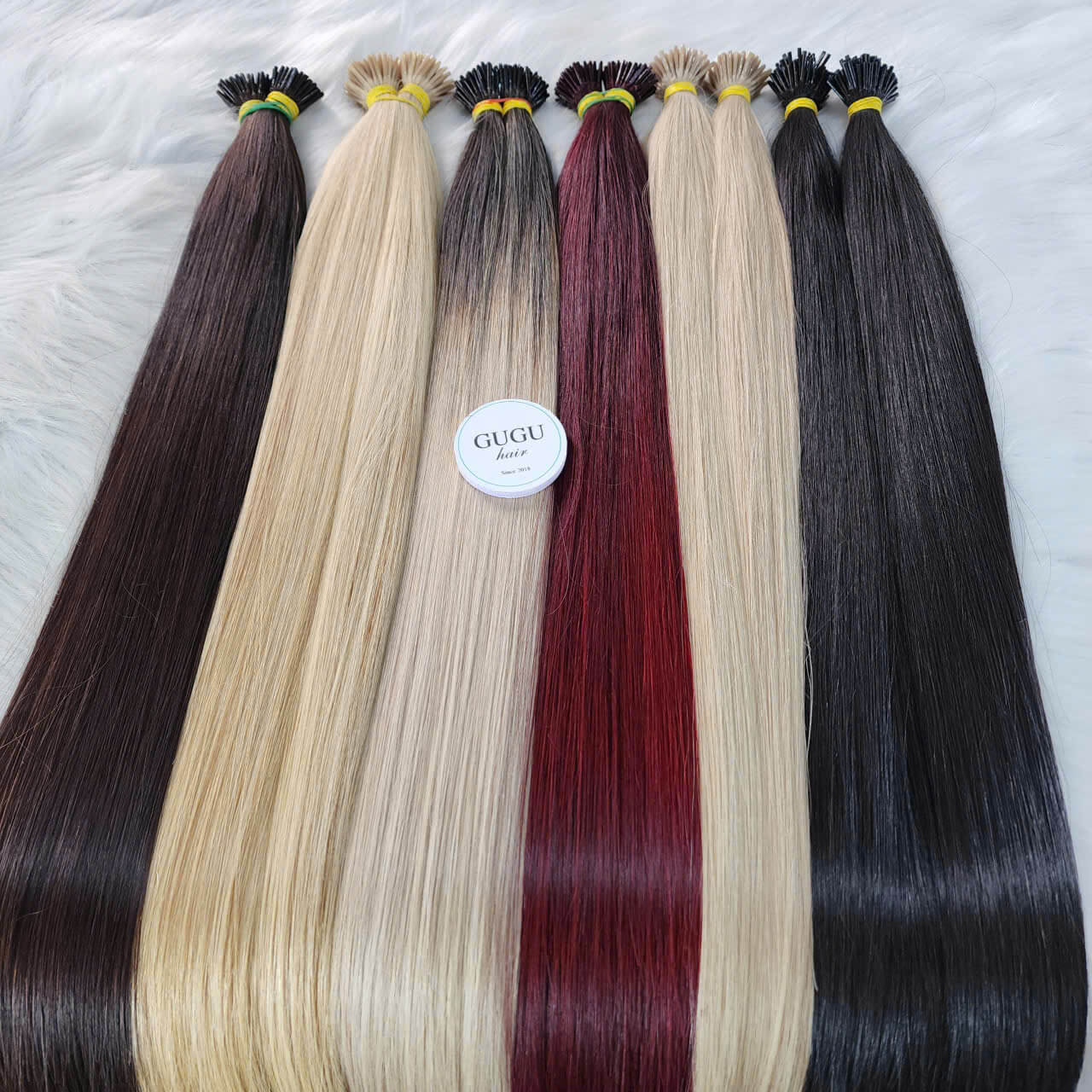 I-Tip Hair Extensions – Natural and Reusable Human Hair Extensions 1 Premium Collection I Tip Raw Vietnamese Hair Extension