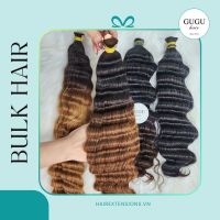 Deep Wave Bulk Human Hair for Braiding