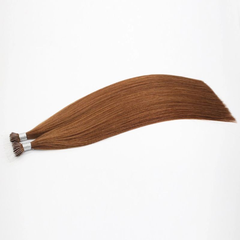 Flexible tip Hair Double Drawn Brown Red Raw Vietnamese Hair