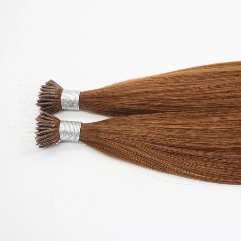 Flexible tip Hair Double Drawn Brown Red Raw Vietnamese Hair