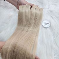 Blonde Raw Vietnamese Weft Hair Extensions – Luxury 24” Premium Quality