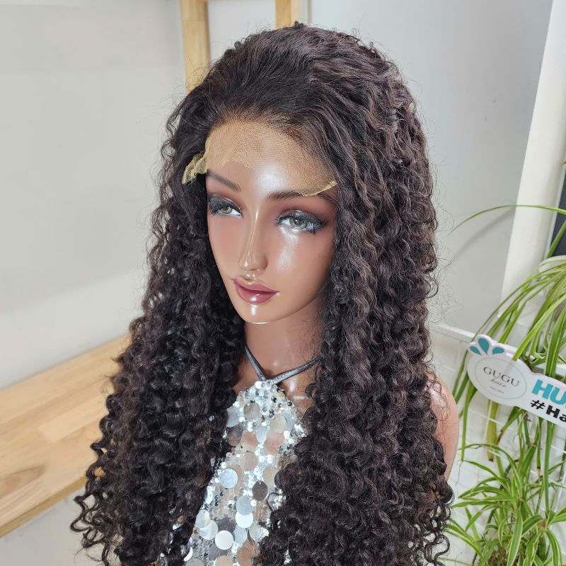 Vietnamese Hair Supplier UK: Why Vietnamese Hair Is the #1 Choice for Quality and Luxury 9 Deep Curly Human Hair Lace Frontal Wig High Quality Vietnamese Curly Virgin Hair 3