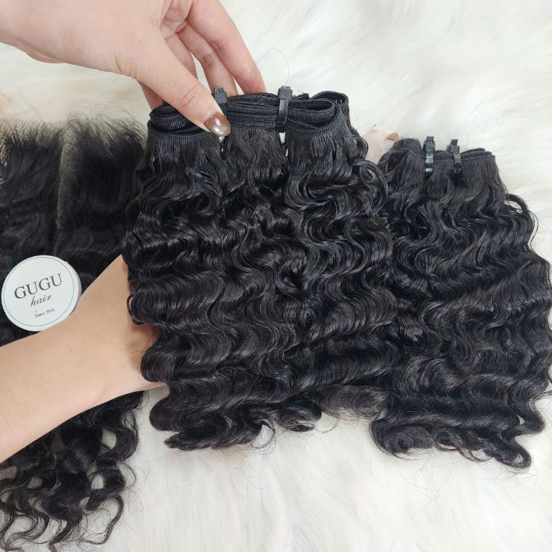 Deep Wave Vietnamese Weft Hair Extensions